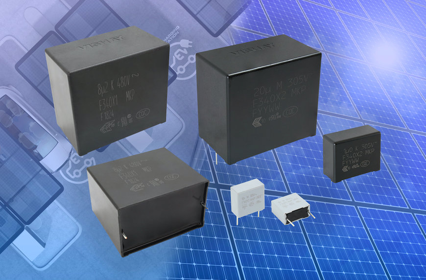 Rutronik offers F340 series film capacitors for automotive and industrial applications